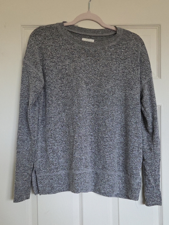 Lucky Brand Sweaters - Lucky Brand Gray Marled Cowl-Neck Sweater